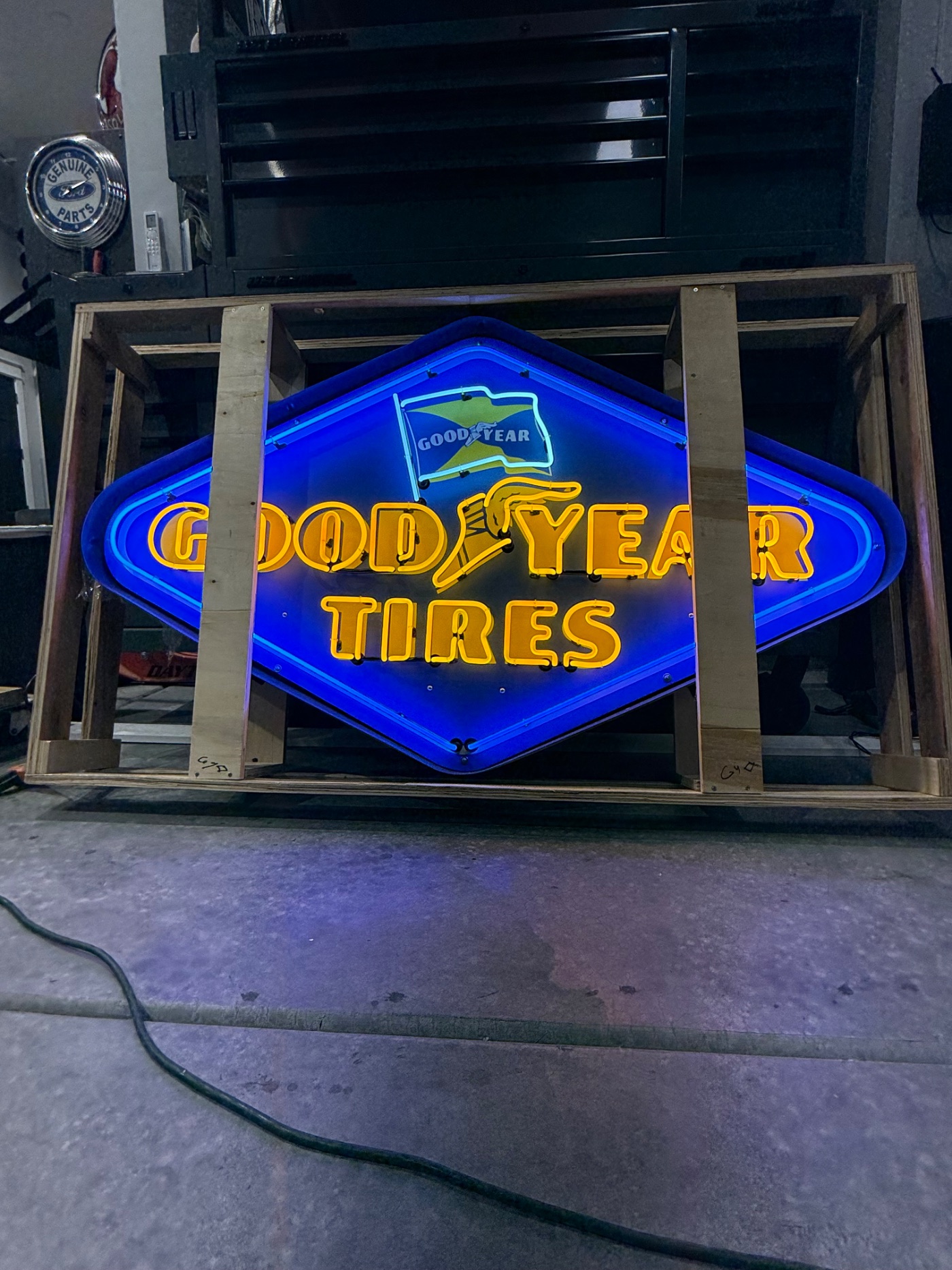 Good Year Neon Sign
