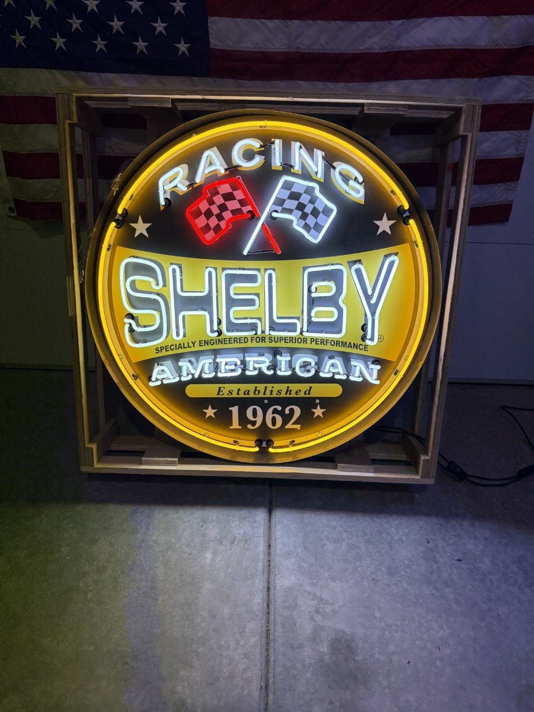 Shelby American Racing Neon